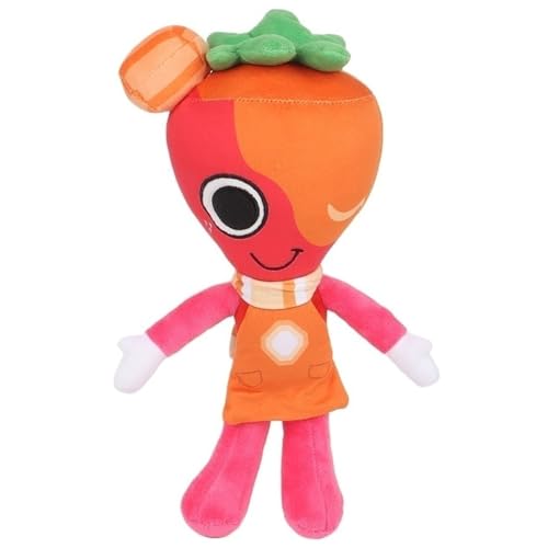 KUKUShining Dandy's World Plush, Poppy Stofftier Puppe Süßes Weiches Plüsch Spielzeug Weihnachts Halloween Geburtstagsgeschenk for Kinder(Carrots) von KUKUShining
