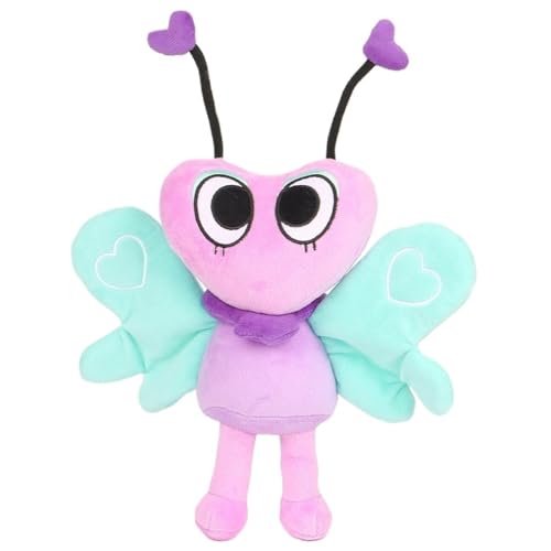 KUKUShining Dandy's World Plush, Poppy Stofftier Puppe Süßes Weiches Plüsch Spielzeug Weihnachts Halloween Geburtstagsgeschenk for Kinder(Flutter) von KUKUShining