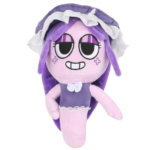 KUKUShining Dandy's World Plush, Poppy Stofftier Puppe Süßes Weiches Plüsch Spielzeug Weihnachts Halloween Geburtstagsgeschenk for Kinder(Purple Mermaid) von KUKUShining