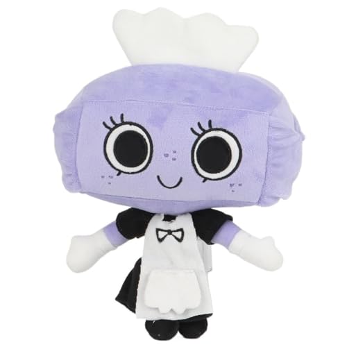 KUKUShining Dandy's World Plush, Poppy Stofftier Puppe Süßes Weiches Plüsch Spielzeug Weihnachts Halloween Geburtstagsgeschenk for Kinder(Purple Tisha) von KUKUShining