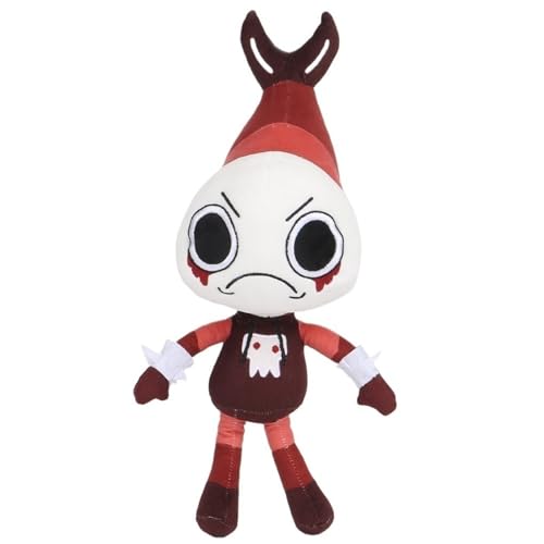 KUKUShining Dandy's World Plush, Poppy Stofftier Puppe Süßes Weiches Plüsch Spielzeug Weihnachts Halloween Geburtstagsgeschenk for Kinder(Red Shrimpo) von KUKUShining