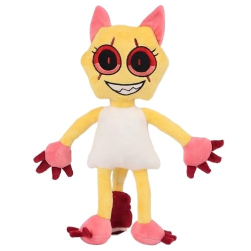 KUKUShining Dandy's World Plush, Poppy Stofftier Puppe Süßes Weiches Plüsch Spielzeug Weihnachts Halloween Geburtstagsgeschenk for Kinder(Scrap) von KUKUShining