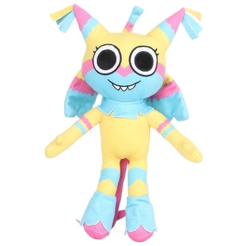 KUKUShining Dandy's World Plush, Poppy Stofftier Puppe Süßes Weiches Plüsch Spielzeug Weihnachts Halloween Geburtstagsgeschenk for Kinder(Sheep Horns) von KUKUShining