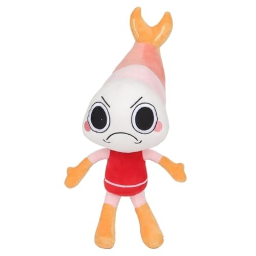 KUKUShining Dandy's World Plush, Poppy Stofftier Puppe Süßes Weiches Plüsch Spielzeug Weihnachts Halloween Geburtstagsgeschenk for Kinder(Shrimpo) von KUKUShining
