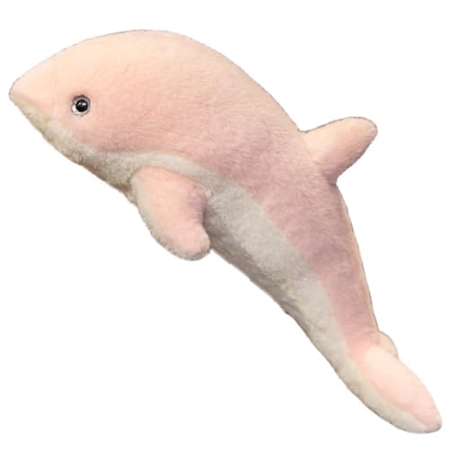 KUKUShining Delfin Plüschtier, Süßes Weiches Ozean Kuscheltier Puppe Kawaii Kissen Plüschtier for Kinder Geschenk for Babys(40cm/15.7in) von KUKUShining