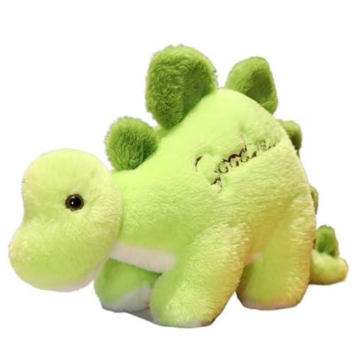 KUKUShining Dinosaurier Plüschtier, Weicher Triceratops Stofftiere Tyrannosaurus Lustiges Kissen Süßes Plüschtier for Das Kindergeburtstagssofa(Stegosaurus,40cm/15.75in) von KUKUShining