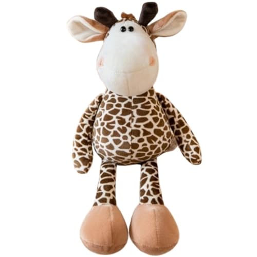 KUKUShining Dschungeltiere Plüschtier, Süßer Elefant Giraffe Kuscheltier AFFE Puppen Weicher Tiger Löwe Plüschtiere for Den Kindergeburtstag(Giraffe,50cm/19.8in) von KUKUShining