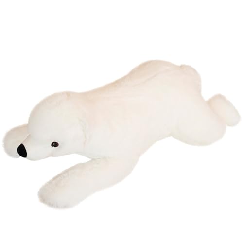 KUKUShining Eisbär Plüschtier, Weiches Kuscheltier Bär Plüschkissen Puppe for Umarmen for Jungen Mädchen Kinder Freundinnen(60cm/23.6in) von KUKUShining