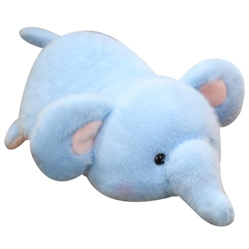 KUKUShining Elefanten Plüsch, Weiche Süße Elefanten Verwandeln Häschen Kuscheltiere Puppen Umarmungskissen Spielzeug for Kinder(35cm/13.8in) von KUKUShining