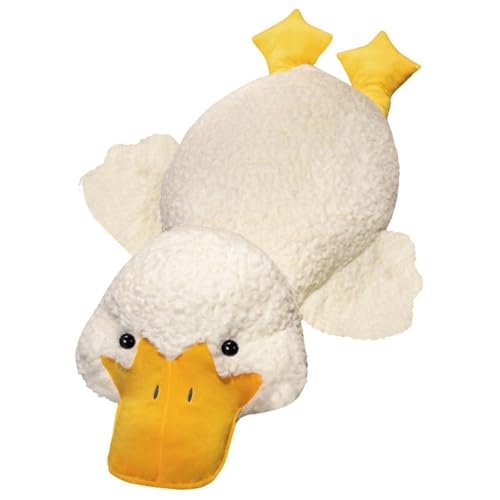 KUKUShining Ente Plüsch, Weiches Kuscheliges Kuscheltier Umarmungskissen Kawaii Große Weiße Enten Plüschtier for Spielen Kuscheln(120cm/47.2in) von KUKUShining