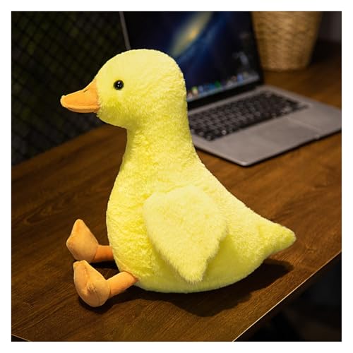 KUKUShining Enten Kuscheltier, Entenküken Weich Enten Stofftier Spielzeug Große Plüschtier Kissen Puppe for Kindergeschenk Geburtstagsgeschenk(Yellow,60cm/23.6in) von KUKUShining