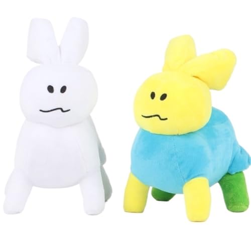 KUKUShining Forsaken Chance Gubby Plüschtier, Süße Katze Gubby Spielfigur Kuscheltier Kissen for Gamer Kinder Geburtstage Weihnachten(2pcs B) von KUKUShining