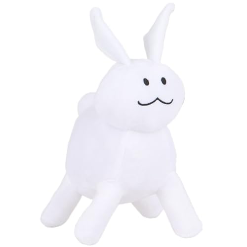 KUKUShining Forsaken Chance Gubby Plüschtier, Süße Katze Gubby Spielfigur Kuscheltier Kissen for Gamer Kinder Geburtstage Weihnachten(White) von KUKUShining
