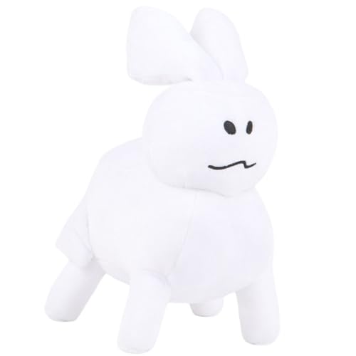 KUKUShining Forsaken Chance Gubby Plüschtier, Süße Katze Gubby Spielfigur Kuscheltier Kissen for Gamer Kinder Geburtstage Weihnachten(White B) von KUKUShining