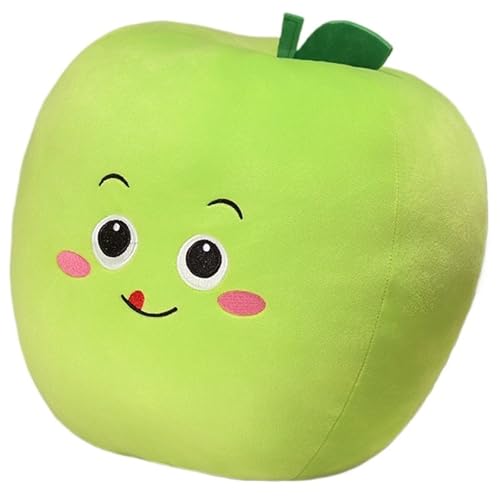 KUKUShining Frucht Plüschtiere, Süßes Kuscheltier Ausgestopftes Umarmungs Kissen Avocado Puppe Obst Dekoratives Plüsch Kissen Für Dekorationen(Cyan,20cm/7.8in) von KUKUShining