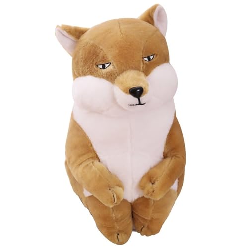 KUKUShining Fuchs Plüschtier, Kuscheltier Weiche Kuschelige Stofftier Puppe Plüsch Spielzeug Realistisches Umarmungskissen Zum Spielen Für Kinder(35cm/13.8in) von KUKUShining