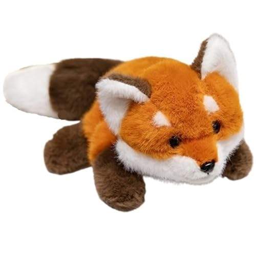 KUKUShining Fuchs Plüschtier, Realistische Weiche Kuschelige Stofftiere Puppen Liegender Rotfuchs Plüschtier Spielzeug Geschenke for Kinder(40cm/15.7in) von KUKUShining