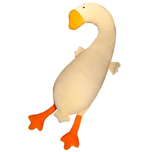 KUKUShining Gänse Plüsch, Langes Weißes Gänse Umarmungskissen Weiche Süße Stofftiere Puppen Lebensechtes Plüschspielzeug for Kinder KUKUShining Gänse Plüsch, Langes Weißes Gänse Umarmungskissen Weiche Süße Stofftiere Puppen Lebensechtes Plüschspielzeug for Kinder von KUKUShining