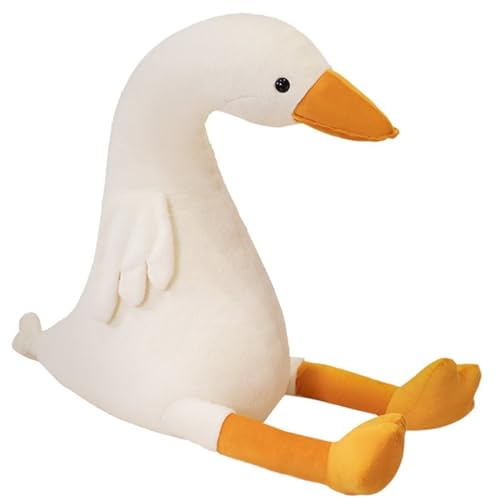 KUKUShining Gänse Plüschtier, Süßes Flauschiges Weiches Plüschtier Kuscheliges Stofftierkissen Puppe for Geburtstagsbabys Und Kinderkissen(105cm/41.33in) von KUKUShining