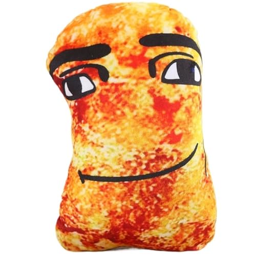 KUKUShining Gegagedigedagedago Chicken Nugget Plüsch, Weiches Kuscheliges Lustiges Plüschkissen Aus Baumwolle Mit Eye Joe Als Geschenk for Kinder von KUKUShining