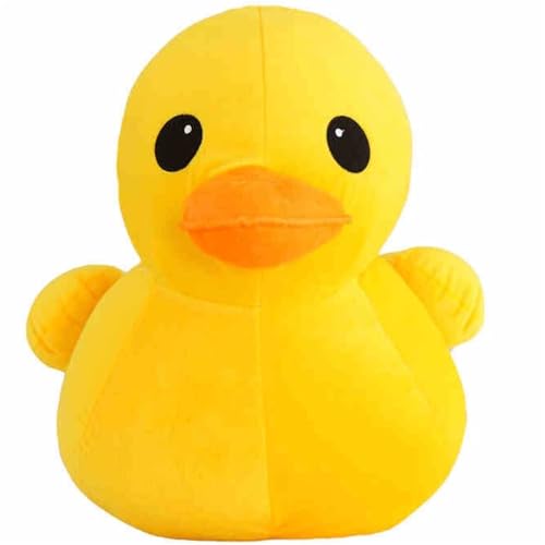 KUKUShining Gelbes Enten Plüschtier, Süße Stofftierpuppen Weiches Pelziges Kissen Kuscheliges Plüschtier for Den Sofa Kindergeburtstag(20cm/7.8in) von KUKUShining