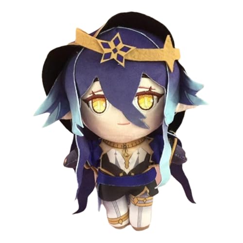 KUKUShining Genshin Impact Kuscheltier, 20cm Weiche Anime Figur Ausgestopftes Plüschtier Süße Cartoon Spielzeugpuppe for Gamer Fans Geschenke(Layla) von KUKUShining