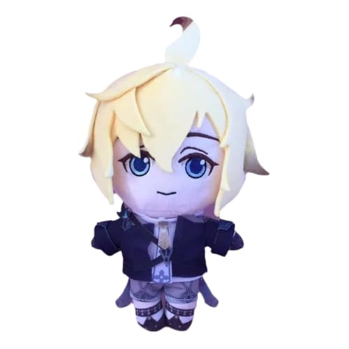 KUKUShining Genshin Impact Kuscheltier, 20cm Weiche Anime Figur Ausgestopftes Plüschtier Süße Cartoon Spielzeugpuppe for Gamer Fans Geschenke(Mika) von KUKUShining