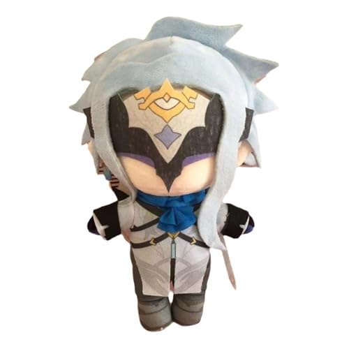 KUKUShining Genshin Impact Plüsch, 20cm Anime Figur Kuscheltier Weiches Cartoon Spielzeug Süße Stoffpuppe for Fans Geburtstagsgeschenke(Dottore) von KUKUShining