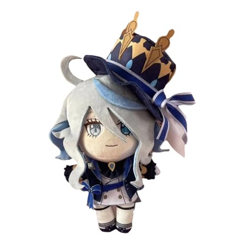 KUKUShining Genshin Impact Plüsch, 20cm Anime Figur Kuscheltier Weiches Cartoon Spielzeug Süße Stoffpuppe for Fans Geburtstagsgeschenke(Furina) von KUKUShining