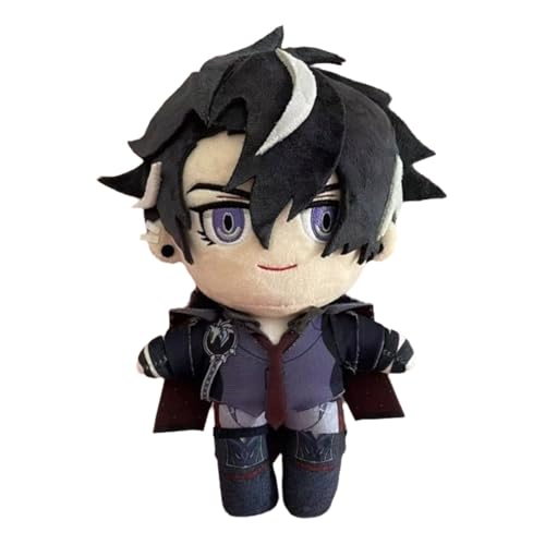 KUKUShining Genshin Impact Plüsch, 20cm Anime Figur Kuscheltier Weiches Cartoon Spielzeug Süße Stoffpuppe for Fans Geburtstagsgeschenke(Wriothesley) von KUKUShining