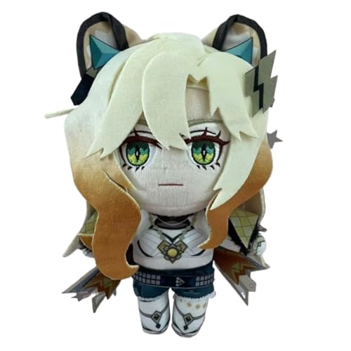KUKUShining Genshin Impact Plüsch, 20cm Anime Figur Kuscheltier Weiches Cartoon Spielzeug Süße Stoffpuppe for Fans Geburtstagsgeschenke(Xilonen) von KUKUShining