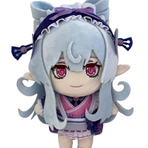 KUKUShining Genshin Impact Plüsch, 20cm Anime Figur Kuscheltier Weiches Cartoon Spielzeug Süße Stoffpuppe for Fans Geburtstagsgeschenke(Yumemizuki Mizuki) von KUKUShining