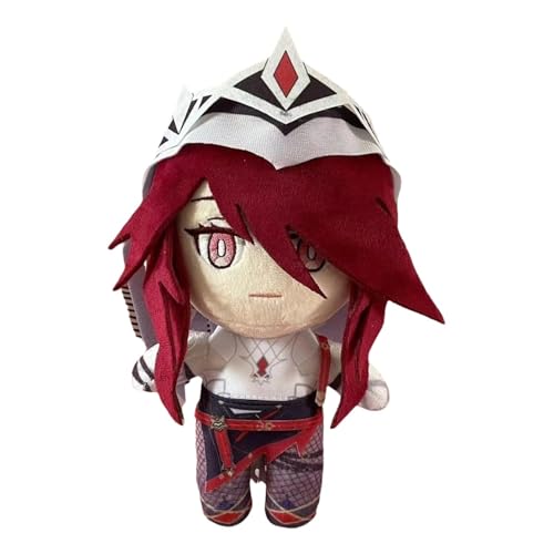 KUKUShining Genshin Plüschtier, 20cm Anime Figur Ausgestopftes Süßes Impact Kuscheltier Cartoon Spielzeugpuppe for Fans Geschenke Geburtstag(Rusaria) von KUKUShining