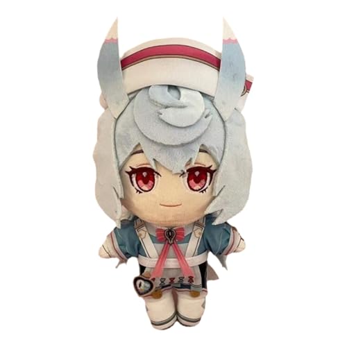 KUKUShining Genshin Plüschtier, 20cm Anime Figur Ausgestopftes Süßes Impact Kuscheltier Cartoon Spielzeugpuppe for Fans Geschenke Geburtstag(Sigewinne) von KUKUShining