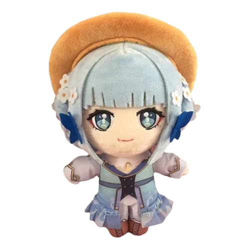 KUKUShining Genshin Plüschtier, 20cm Anime Plüsch Spielzeug Charakter Kuscheltier Cartoon Impact Spielzeugpuppe Geschenk for Fans Und Spieler(Kaimsto Ayaka) von KUKUShining