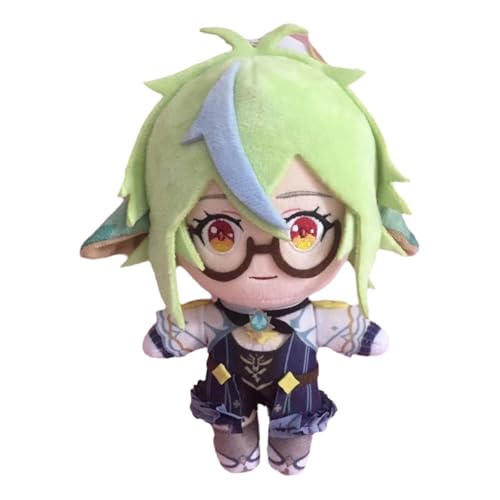 Genshin Plüschtier, 20cm Anime Plüsch Spielzeug Charakter Kuscheltier Cartoon Impact Spielzeugpuppe Geschenk for Fans Und Spieler(Sucrose) von KUKUShining