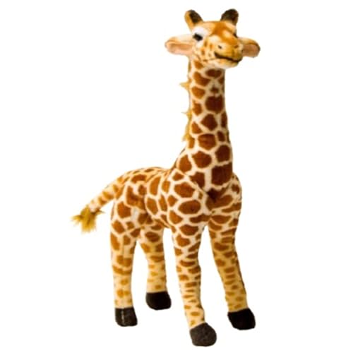 KUKUShining Giraffe Plüsch, Weicher Kuscheliger Ständer Stofftier Spielzeug Plüschtier Hirsch Puppe Für Kinder Dekoratives Geburtstagsgeschenk(46cm/18.1in) von KUKUShining