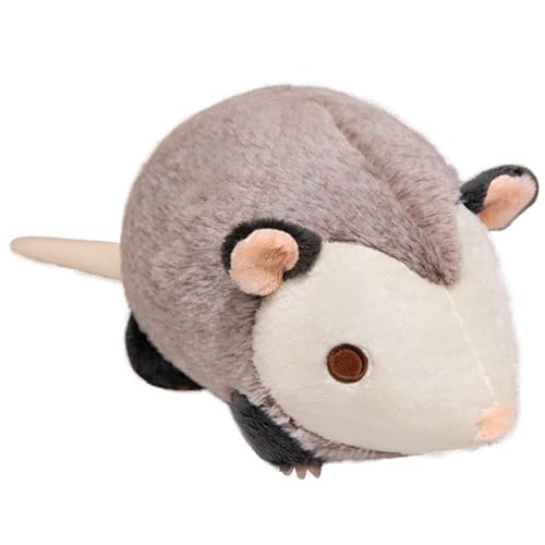KUKUShining Hamster Kuscheltier, Kuschelweiche Plüsch Kuscheltiere Mäuse Puppen Cartoon Dekoration Plüschtier Zum Kuscheln Spielen(Khaki) von KUKUShining