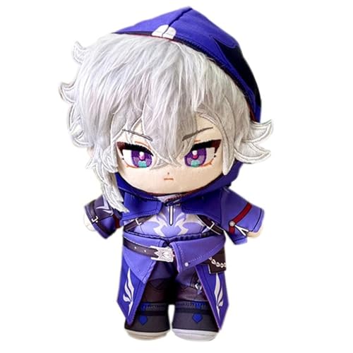 KUKUShining Honkai Star Rail Kuscheltier, 20cm Anime Ankleidepuppe Mit Kleidung Süßes Weiches Plüschtier Als Geschenk for Gamer Fans(Moze) von KUKUShining