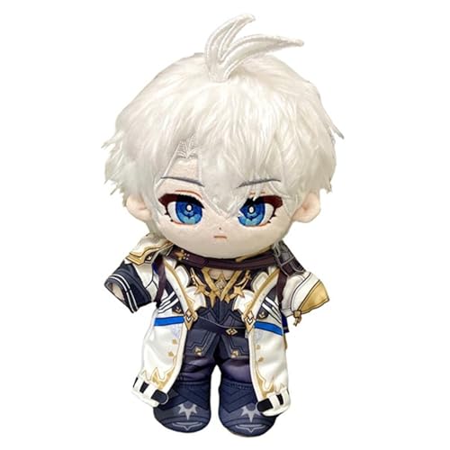 KUKUShining Honkai Star Rail Kuscheltier, 20cm Anime Ankleidepuppe Mit Kleidung Süßes Weiches Plüschtier Als Geschenk for Gamer Fans(Phainon) von KUKUShining