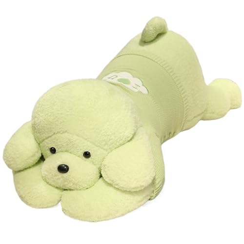KUKUShining Hund Plüsch, Süße Kleidung Kuscheltier Puppe Dekokissen Dekokissen Teddy Hund Weiches Plüschtier Für Kinder Mädchen(Green) von KUKUShining