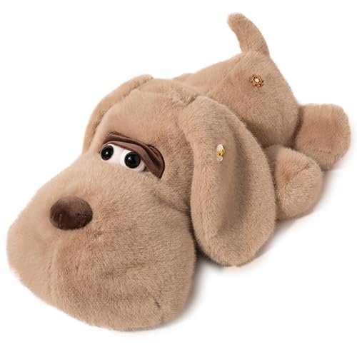 KUKUShining Hund Plüsch, Weiches Kuscheliges Stofftier Welpe Umarmungskissen Plüsch Spielzeug Dekorationskissen Geschenke Für Kinder(50cm/19.7in) von KUKUShining