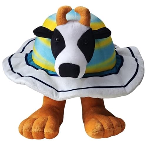 KUKUShining Italian Brainrot Plüschtier, Süßes Tralalero Tralala Stofftier Puppenkissen Tung Tung Sahur Plüschtier for Kinder Und Erwachsene Fans Spielen(La Vaca Saturno Saturnita) von KUKUShining