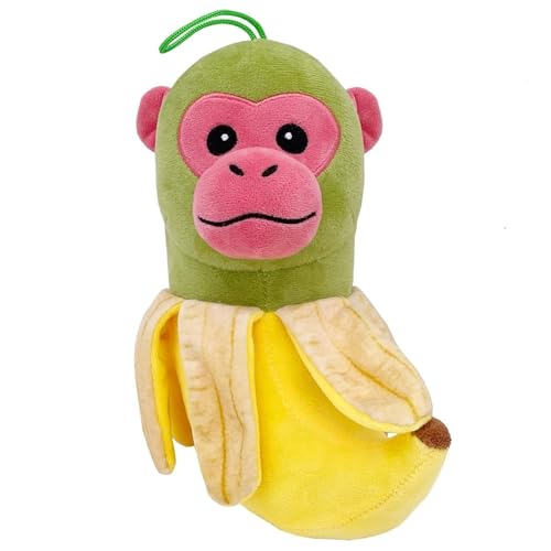 KUKUShining Italienisches Brainrot Plüschtier, Shimpanzinni Bananini Stofftier Puppe Lustiges Umarmungskissen Süßes Plüsch Spielzeug KUKUShining Italienisches Brainrot Plüschtier, Shimpanzinni Bananini Stofftier Puppe Lustiges Umarmungskissen Süßes Plüsch Spielzeug von KUKUShining
