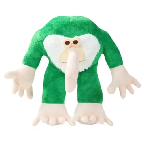 KUKUShining Italienisches Brainrot Plüschtier, Weiche Süße Stofftier Puppe Dekoratives Umarmungskissen Spiel Plüschtier Spielzeug Geschenk for Kinder(Long Nose) von KUKUShining