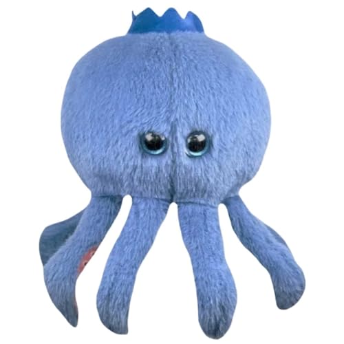 KUKUShining Italienisches Brainrot Plüschtier, Weiche Süße Stofftier Puppe Dekoratives Umarmungskissen Spiel Plüschtier Spielzeug Geschenk for Kinder(Octopus) von KUKUShining