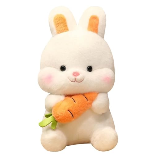 KUKUShining Kaninchenplüsch, Weiches Kuscheltier Häschen Ausgestopfte Puppe Kissen Figur Muppet Spielzeug for Kinderparty Kindertagsgeschenke(38cm/14.9in) von KUKUShining