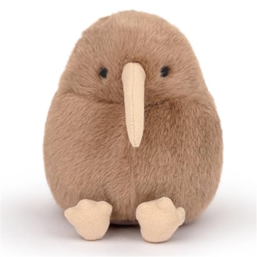 KUKUShining Kiwi Vogel Plüschtier, Süße Realistische Stofftiere Puppen Weiches Kissen Plüschtier for Geschenke Kinder Freunde(33cm/12.99in) von KUKUShining