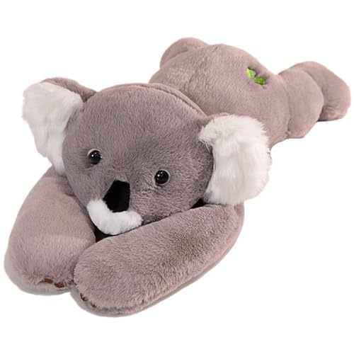 KUKUShining Koala Plüsch, Weiche Kuschelige Stofftier Puppe Umarmungskissen Plüsch Spielzeug Für Kinder Freundin Geburtstagsdekoration von KUKUShining