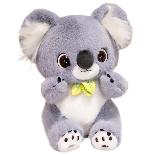 KUKUShining Koala Plüsch, Weiche Kuschelige Stofftierpuppen Flauschige Realistische Känguru Haustiere Plüsch Spielzeug Geschenke for Kinder(35cm/13.8in) von KUKUShining